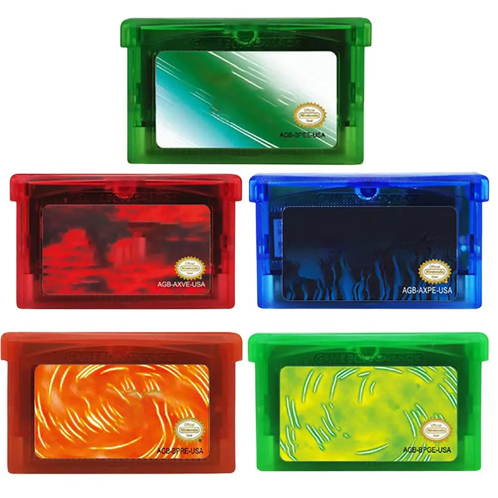 

For Gameboy Advance GBA Fun Game Cards Cartridge Shell Case Card Box For GBA SP GBM NDSL NDS Interesting Game Discs Card Case