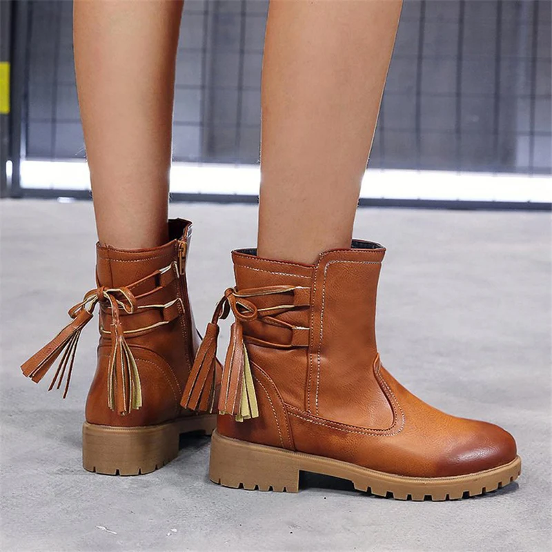 Женские Дизайнерские ботильоны элегантные ботинки коричневого цвета черные