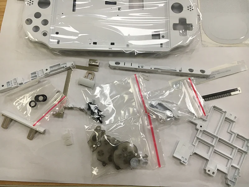 OEM Белый Чехол с полным корпусом запасные части для PSVITA2000 VITA 2000 ремонтные детали