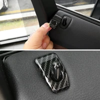 4pcs car carbon fiber texture interior door lock knob pin cover button trim for bmw x5 x6 f15 f16 2014 2015 2016 2017 2018
