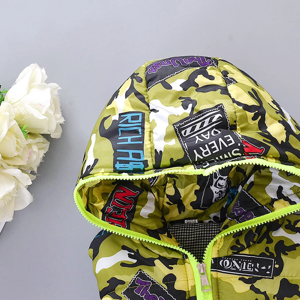 Детский жилет для маленьких мальчиков и девочек куртка пальто зимняя теплая