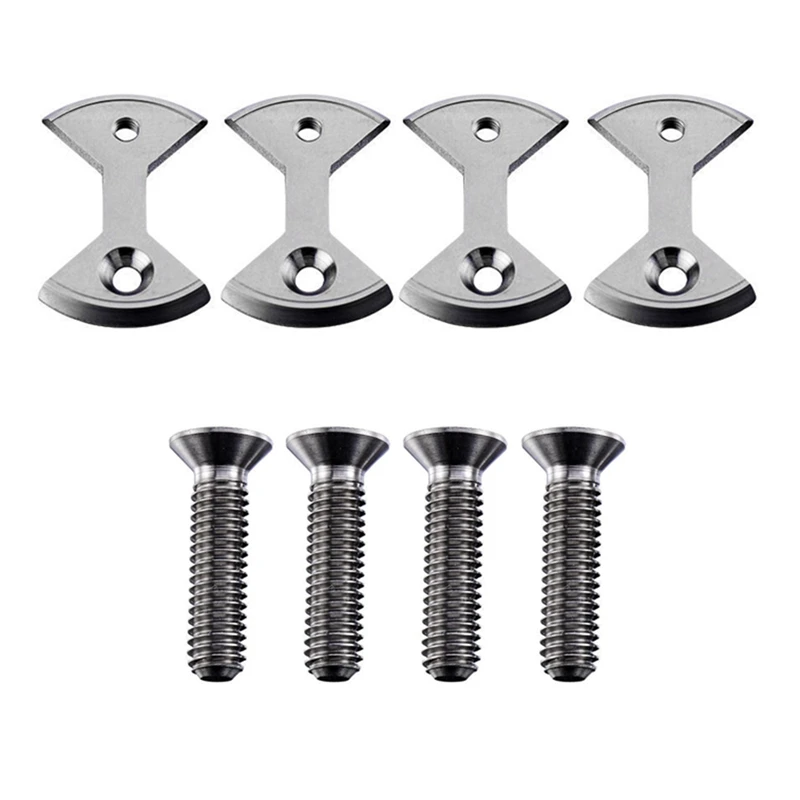 

Cycling Pro Titanium Mtb Bike Bicycle Pedal Plate Cleats for Speedplay Zero 4 Cleats 4 Bolts Bike Bicycle Replace Parts