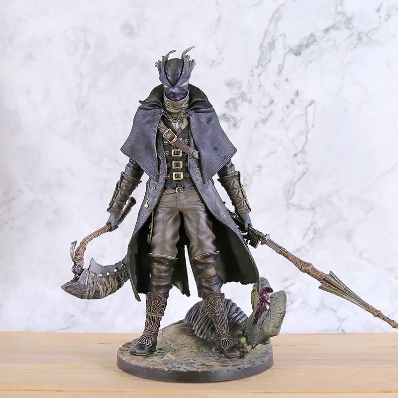Игра Bloodborne Старый охотник Аниме фигурки игрушки куклы Juguetes через кровь экшн Figma