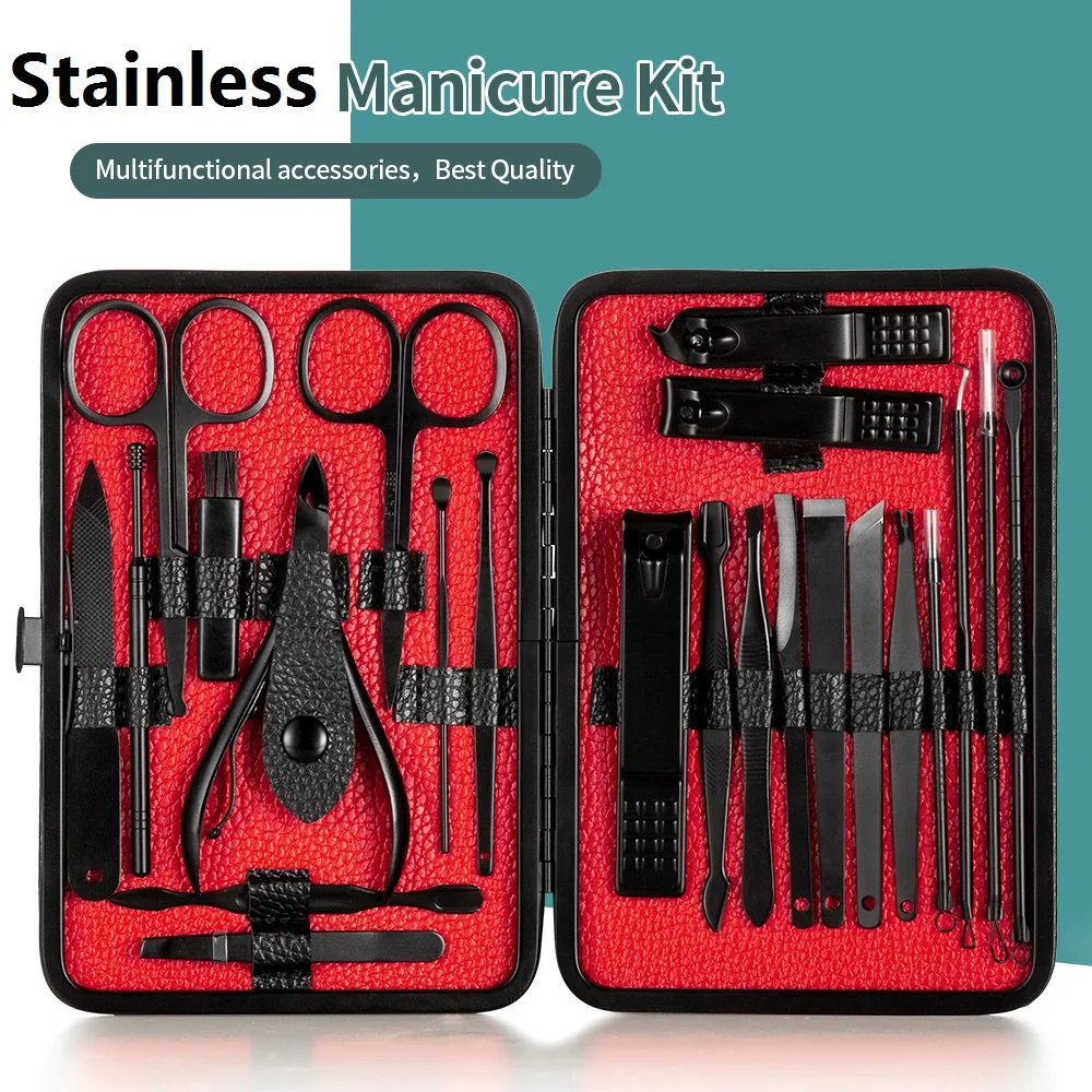 Профессиональные кусачки для маникюра Набор и педикюра из нержавеющей стали