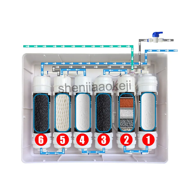 

home water purifier straight drinking kitchen tap six intelligent ultrafiltration terminal water purifier