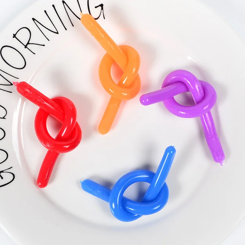 Для детей партия из 5 пар для взрослых декомпрессии игрушка лапша стрейч строка