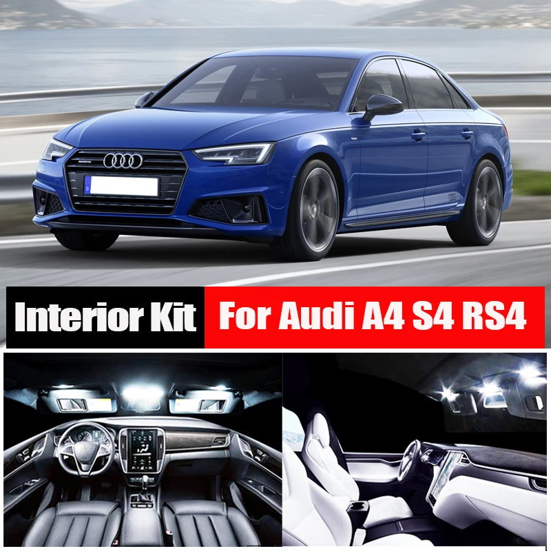 Белая светодиодная лампа Canbus без ошибок комплект верхнего освещения для салона