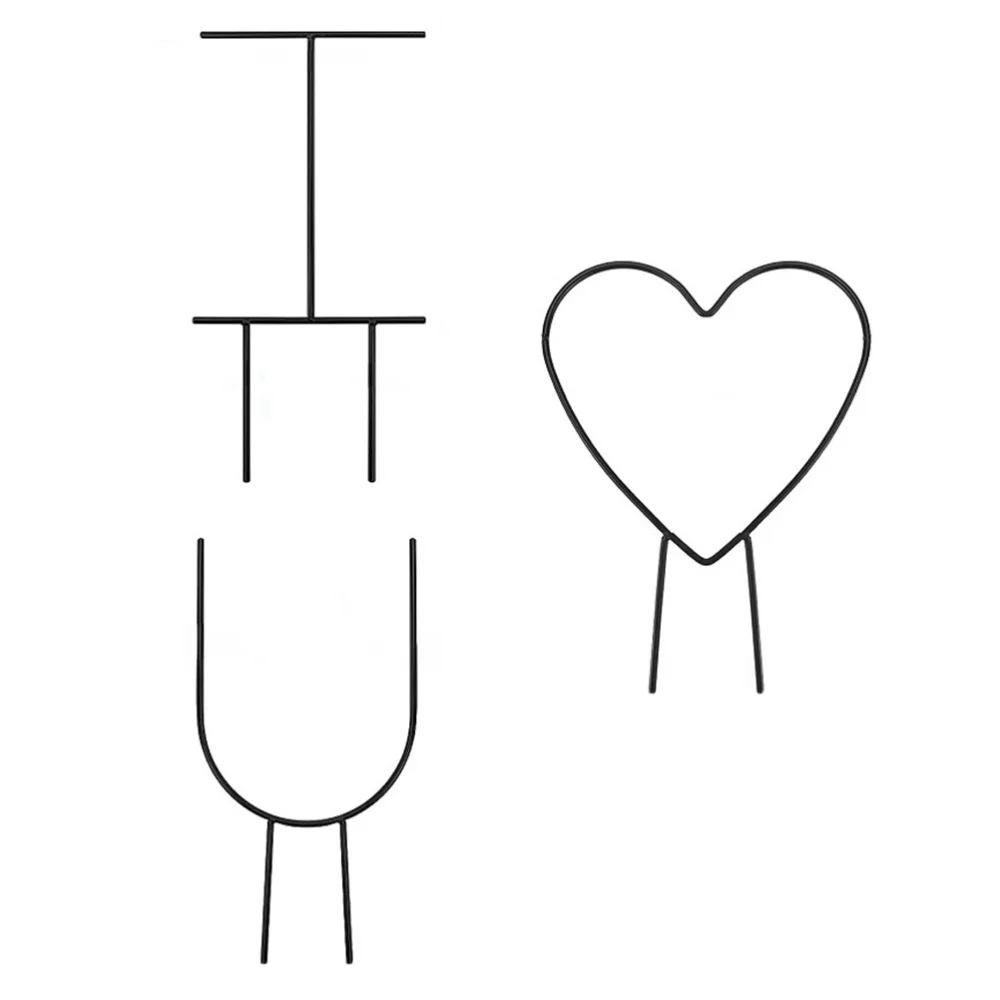 

1 Set/3pcs Plants Climbing Holder Racks Potted Plant Flower Support Racks Iron Racks