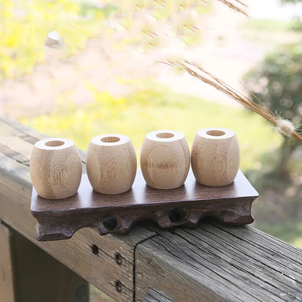 

Eco-friendly Bamboo Toothbrush Base Case Wooden Toothbrush Holder Tools HANW88