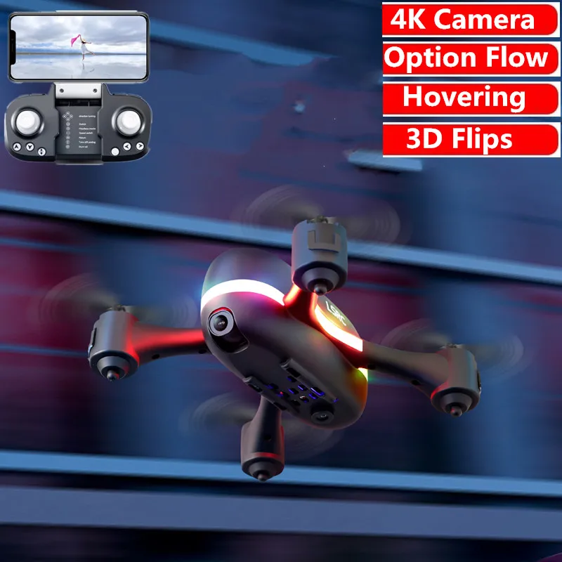 

Мини-Дрон складной с камерой 4K HD, Wi-Fi, FPV