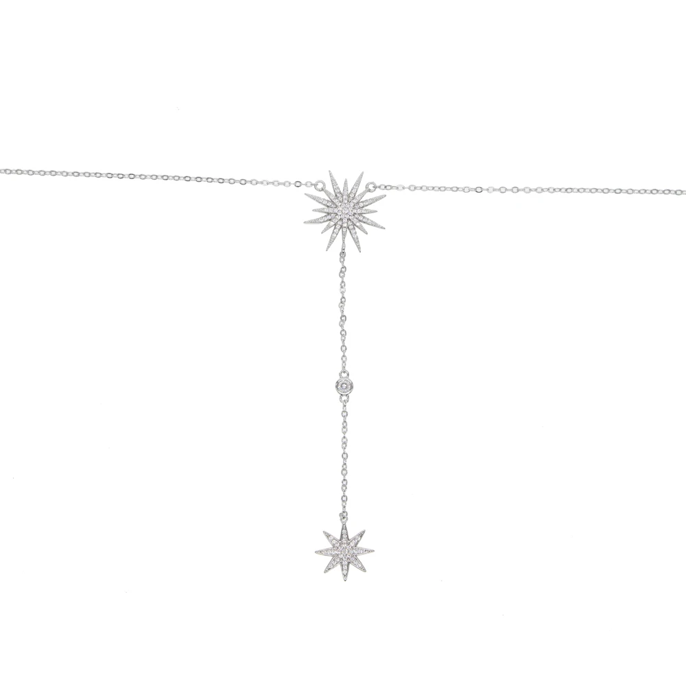 2019 Рождественский подарок starburst Северная звезда подвеска с Y-образным рисунком