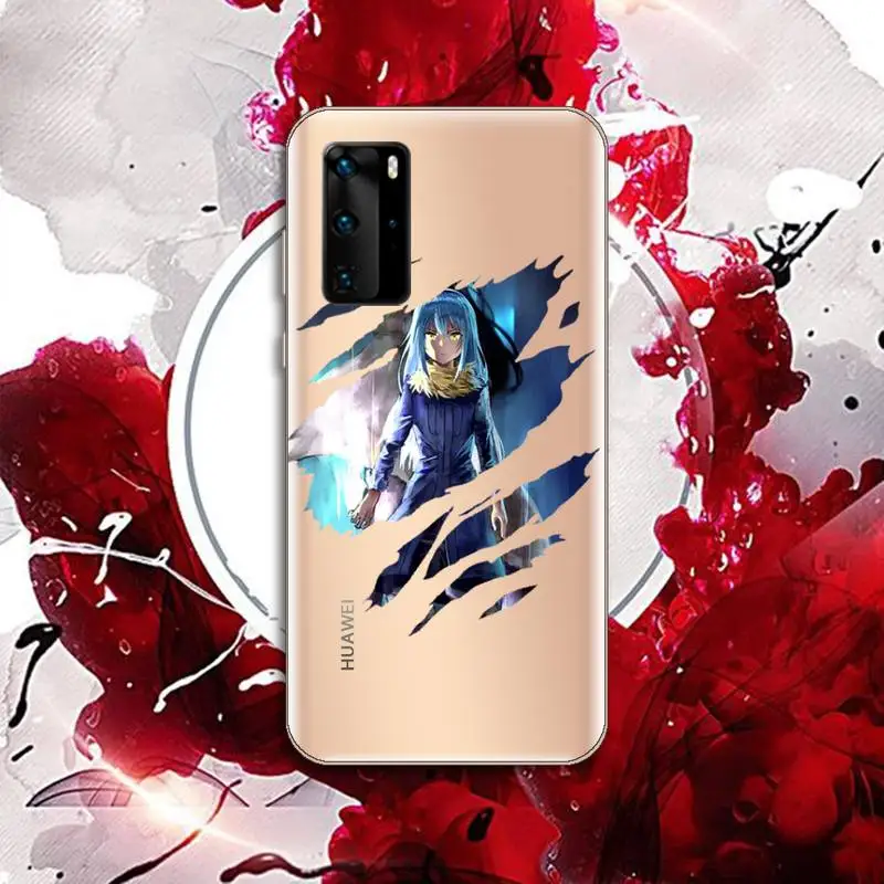 

Rimuru Tempest high quality Phone Case Transparent for Huawei P honor 8 10i 20 30 40 smart 2019
