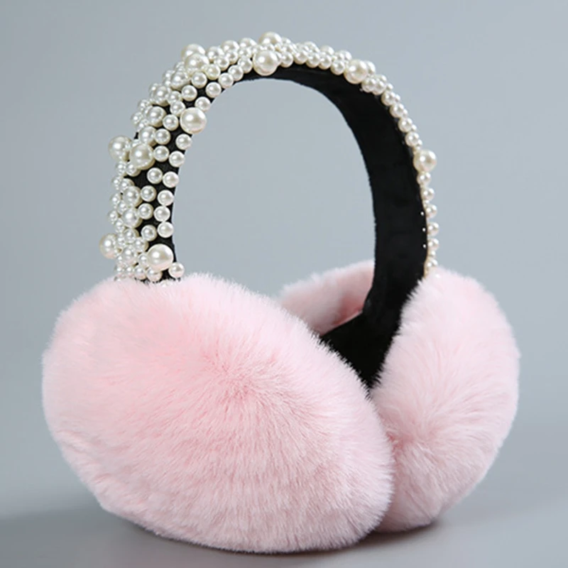 

New Fashion Plush Feel Female Winter Earmuff Warm Ear Muffs Headphones Shape Girls Earmuffs Earphone Shape Ear Warmers