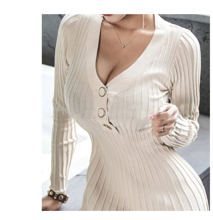 Осеннее женское трикотажное плиссированное платье высокого качества 2019 модное