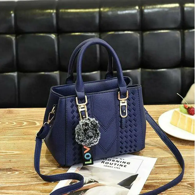 

Fashion Women Handbag PU Leather Travel Multi Pocket Tote Large Capacity Crossbody Shoulder Bag Waist Pack