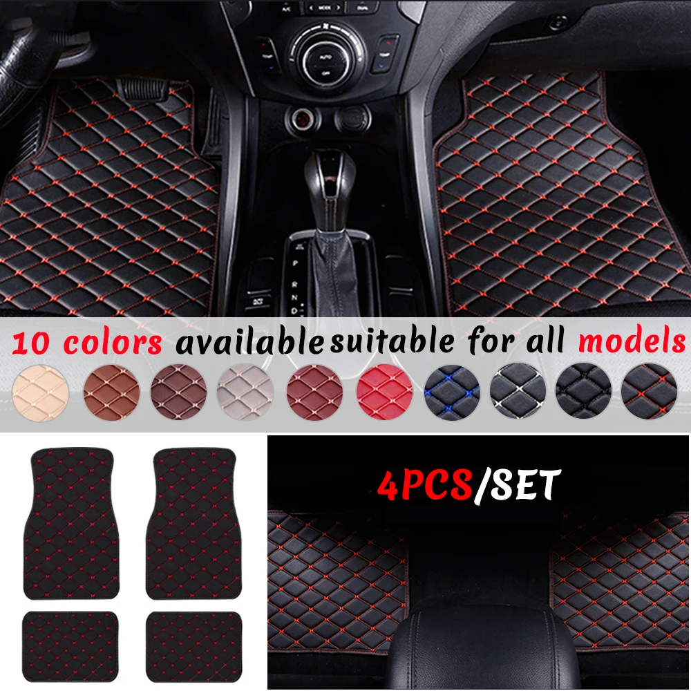 5 Seats Foot Pad Car Floor Mats For Chevrolet Orlando Equinox silverado Suburban Sonic LT-RS Sail Spark Trax Traverse Interior |