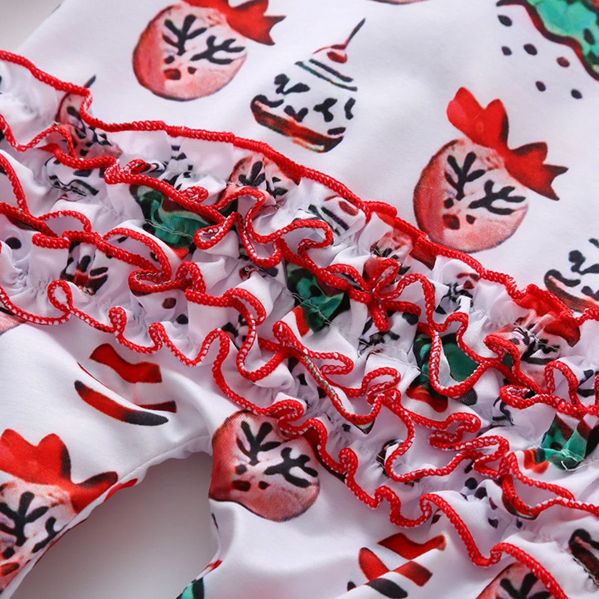 Рождественский комбинезон для новорожденных девочек и мальчиков комбинезоны с