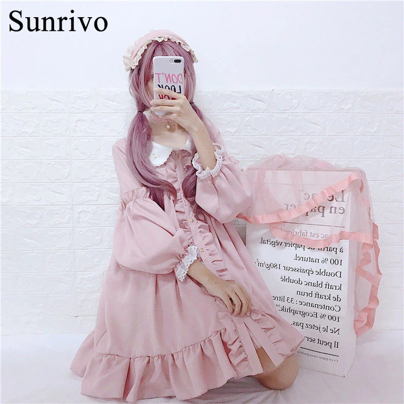 

Lolita Skirt Girly Sense Of Autumn New Long-Sleeved Dress