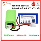 Аккумуляторная батарея ILIFE для робота-пылесоса, 2021 в, 14,8 мАч