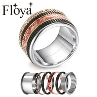 cremo turning rings for women combination filled interchangeable spinner ring femme bijoux making supplies
