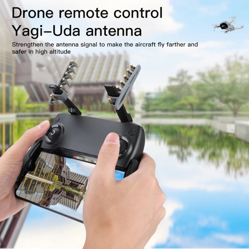 

85DD Amplifier Remote Controller Suitable for FIMI X8 Mini Drone Exquisite Yagi Antenna Signal Booster Range Extender
