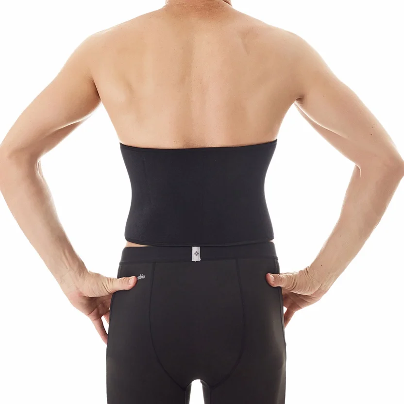 Men Workout Slimming Belt Weight Loss Hot Slimming Thermo Waist Body Shaper Waist Trainer Neoprene Sauna Sweat Belt with Pocket