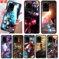 cool iron man marvel for samsung note 20 10 8 9 m02 m31 s m60s m40 m30 m21 m20 m10s f62 m62 m01 ultra pro plus phone case
