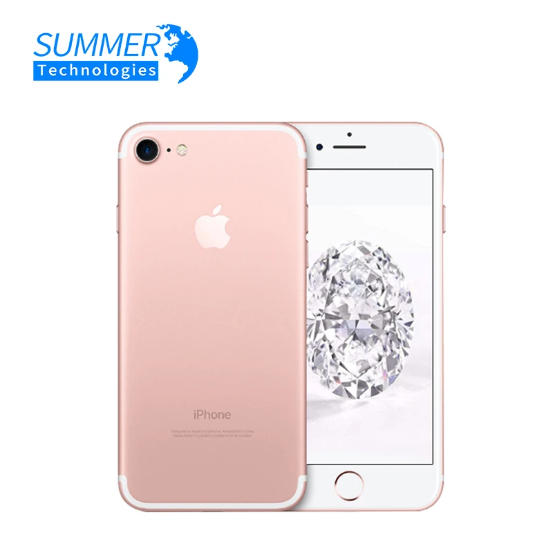 Оригинальный Смартфон Apple iPhone 7 четырёхъядерный телефон камера 12 МП IOS LTE 4G сканер