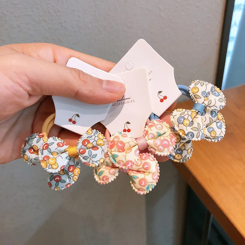 

Oaoleer 2021 New 2PCS/Set Children Cute Tie Bow Ornament Hair Clips Kids Hairpins Hair Accessories Baby Hairgrips Decorations