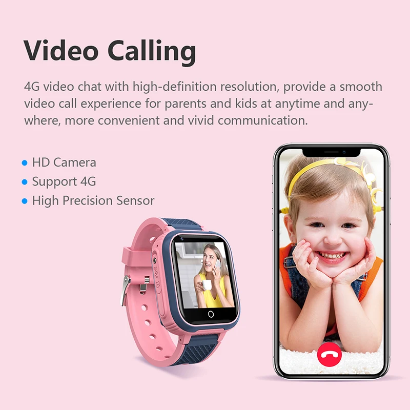 4g sim video call smart watch gps wifi tracker smart phone watch ip67 waterproof kids smart watch call back monitor baby clock free global shipping