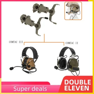 Tactical Helmet Mount ARC Rail Adapter Comtac Mount is Compatible With
Tactical Headset Comtac ii, Comtac iii Headset