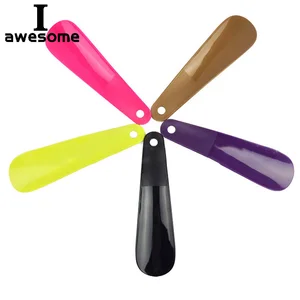 1 шт. 16 см легко Применение Пластик ручка обувь рог для наружных осветительных приборов тянуть накачки обувь Профессиональный Для женщин мужские туфли рог ложка для обуви Форма