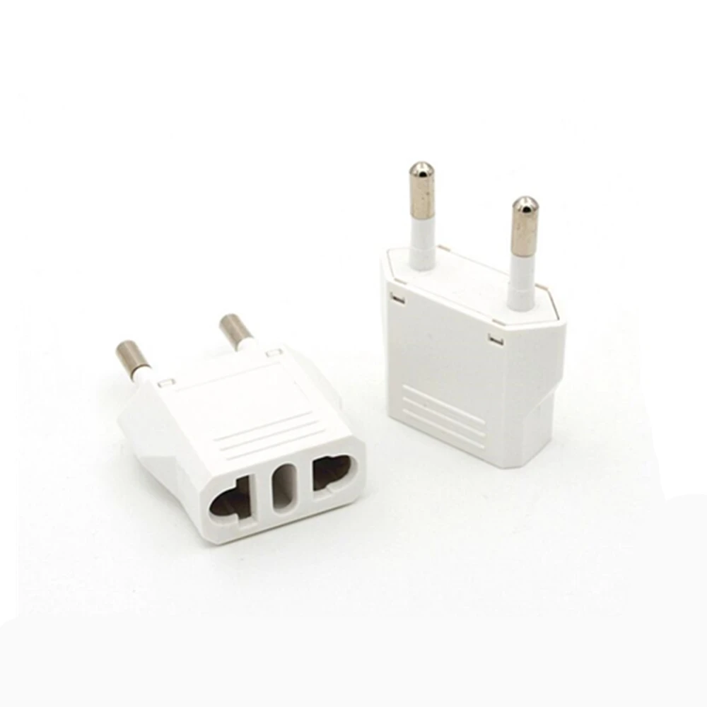 Штепсельная Вилка универсальная белая 10 А 220 В штепсельная вилка европейского