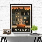 Классические плакаты, друзья, ТВ-шоу и принты, художественная декоративная картина Landsape, Картина на холсте для гостиной, домашнее украшение для стен