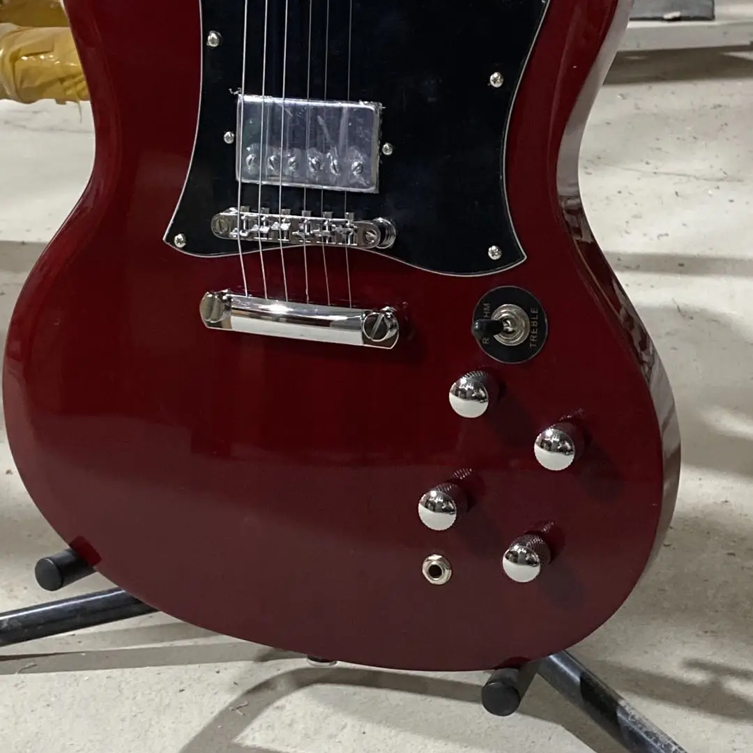 

SG G400 Electric Guitar Red Wine Color Free Shipping