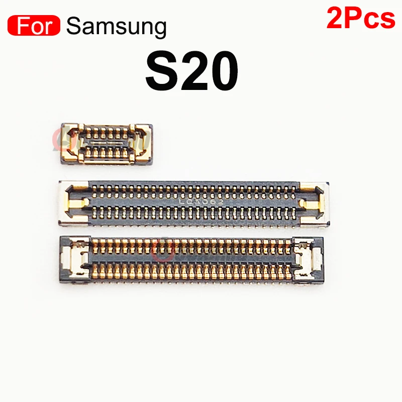 2 шт. для Samsung Galaxy S20 LCD FPC Plug основной платы PCB коннектор материнская плата гибкий