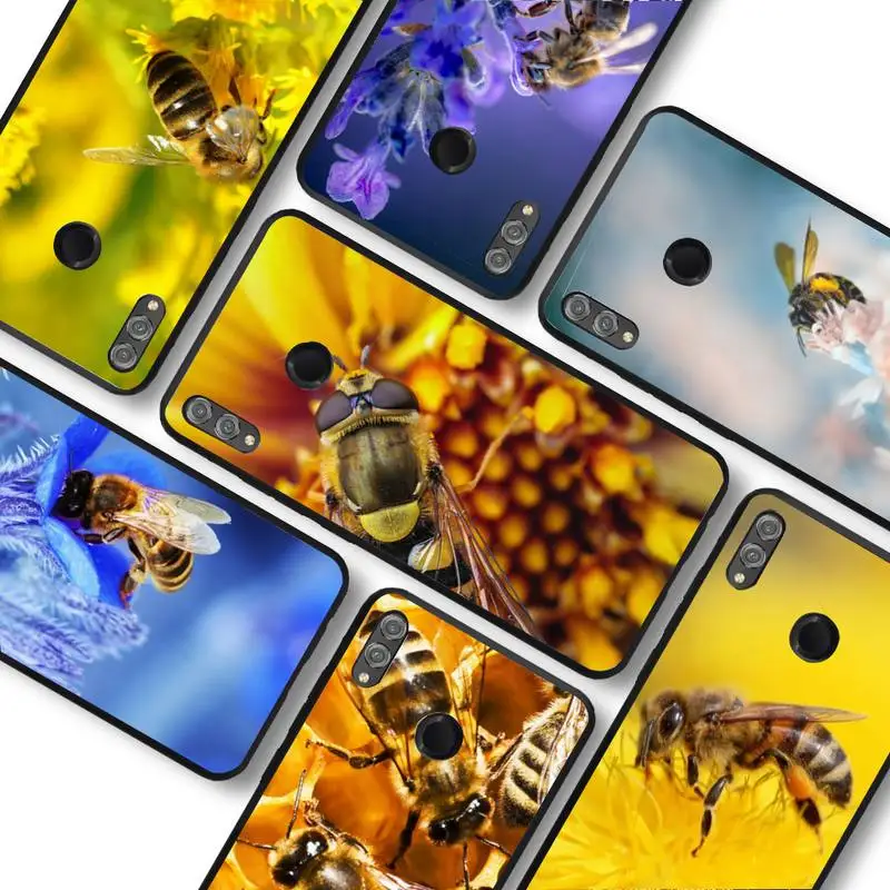 

Animal Bees Phone Case For Huawei honor 10Lite 10i 20 8x 10 Funda for Honor 9lite 9xpro Back Coque