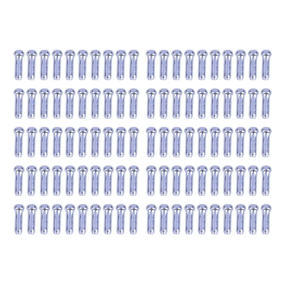 

100PCS Bicycle Cable End Caps Bike Wire End Caps Brake Derailleur Shifter Cable Tips Crimps MTB Bike Bicycle Accessories