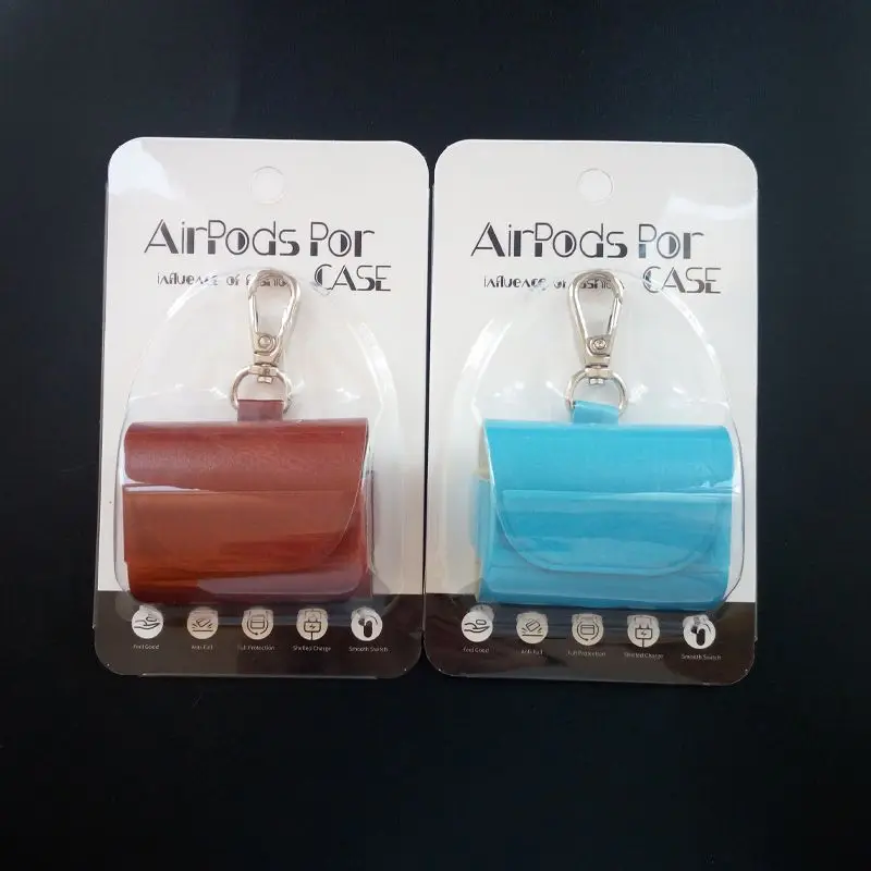 

For Airpods Pro 3 Luxury Leahter Protective Case Shockproof Bag Wireless Bluetooth Cover for Airpods 3 Pro Charging Box Coque