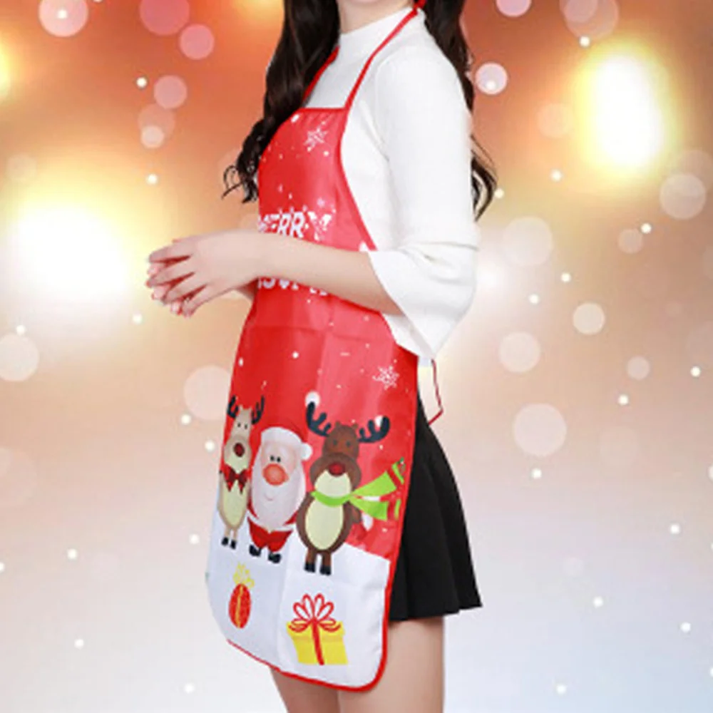 

Christmas Decorations for Home 1 Pcs Santa Claus Christmas Apron Xmas Decor Noel Navidad 2020 New Year Cristmas Gift 50cm * 70cm