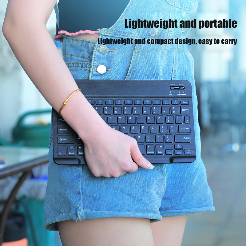 10-inch mobile phone tablet Bluetooth keyboard French Thai Russian Spanish Korean Japanese Italian | Компьютеры и офис