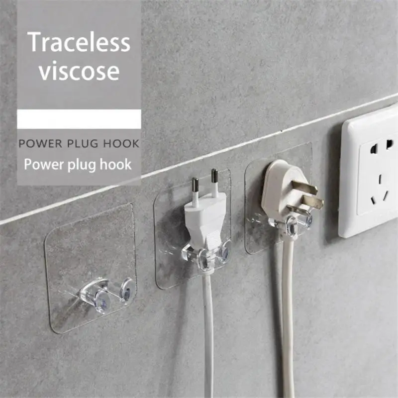 

5pcs Transparent Wall Hooks Self Adhesive Door Wall Hangers Hooks Suction Heavy Load Rack Cup Sucker Plug Bracket Phone Holder