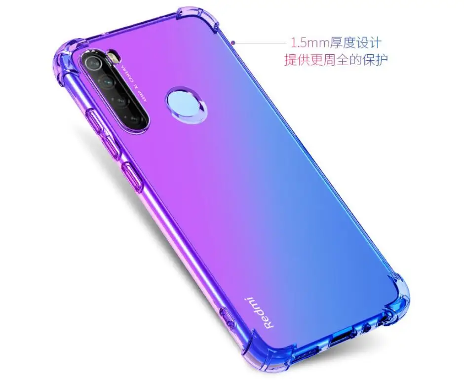 20 шт./лот противоударный мягкий ТПУ чехол с бесплатным градиентом для Xiaomi Mi 9Pro CC9Pro