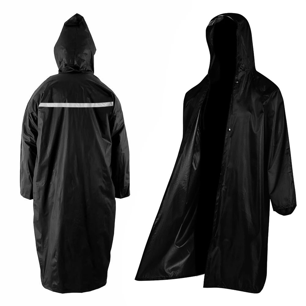 Мужские и женские черные быстросохнущие походные куртки из ПВХ новинка 2019 года
