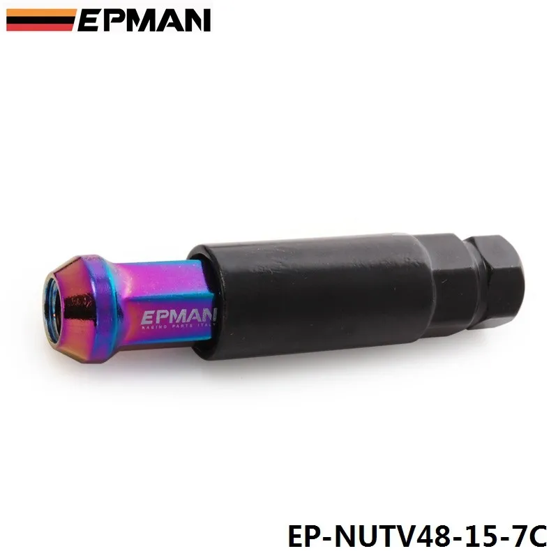 Гоночные перчатки Красного 48 мм Сталь открытые Exhtended колеса ЖЕЛУДЬ Rim гайки