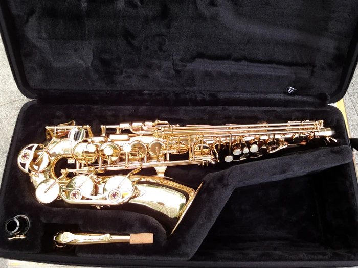 Профессиональный альт саксофон 380 сделано в Японии|Саксофон| |