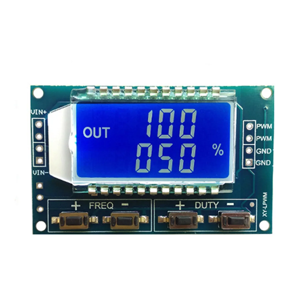1 Гц 150 кГц PWM импульсный ЖК дисплей квадратная Регулируемая Частота Рабочий цикл