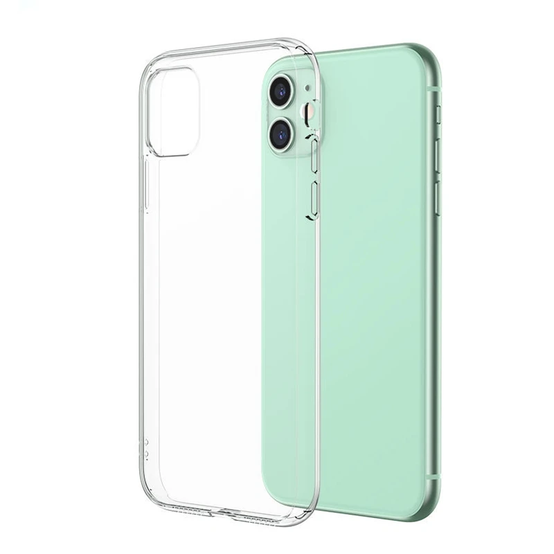 Ультратонкий Прозрачный чехол для iPhone 11 силиконовый мягкий Pro XS Max X 8 7 6s Plus 5 SE XR 2020 |