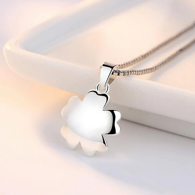 OMHXZJ оптовая продажа модные подвески в виде цветка вишни для женщин и девушек