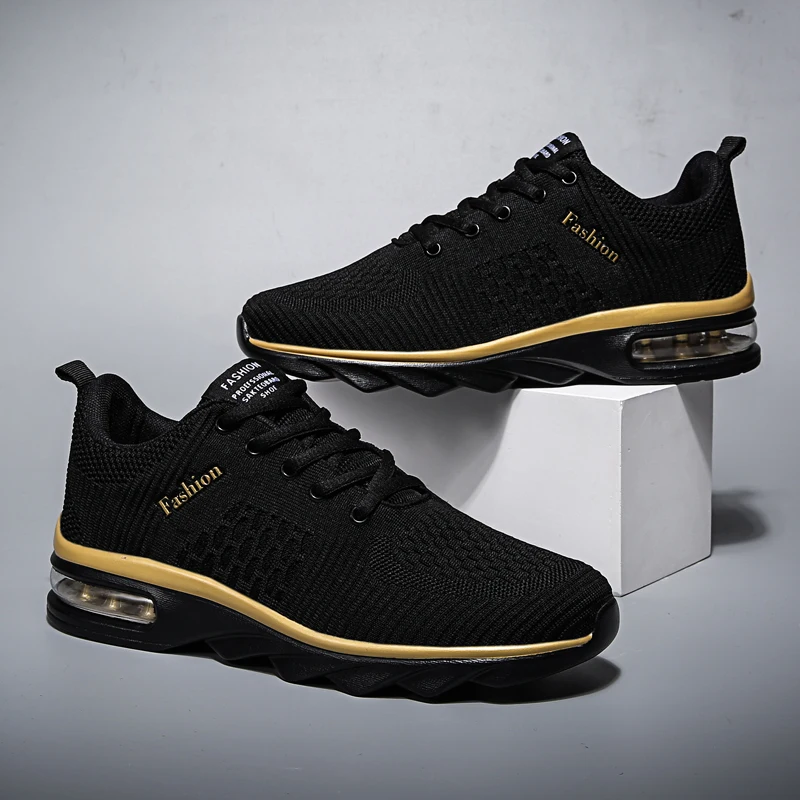 Повседневные мужские туфли из дышащего материала Basket Homme 2019 со шнуровкой